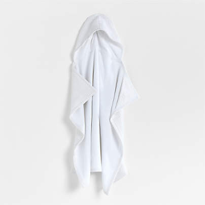 Baby's First Grey Organic Hooded Baby Towel