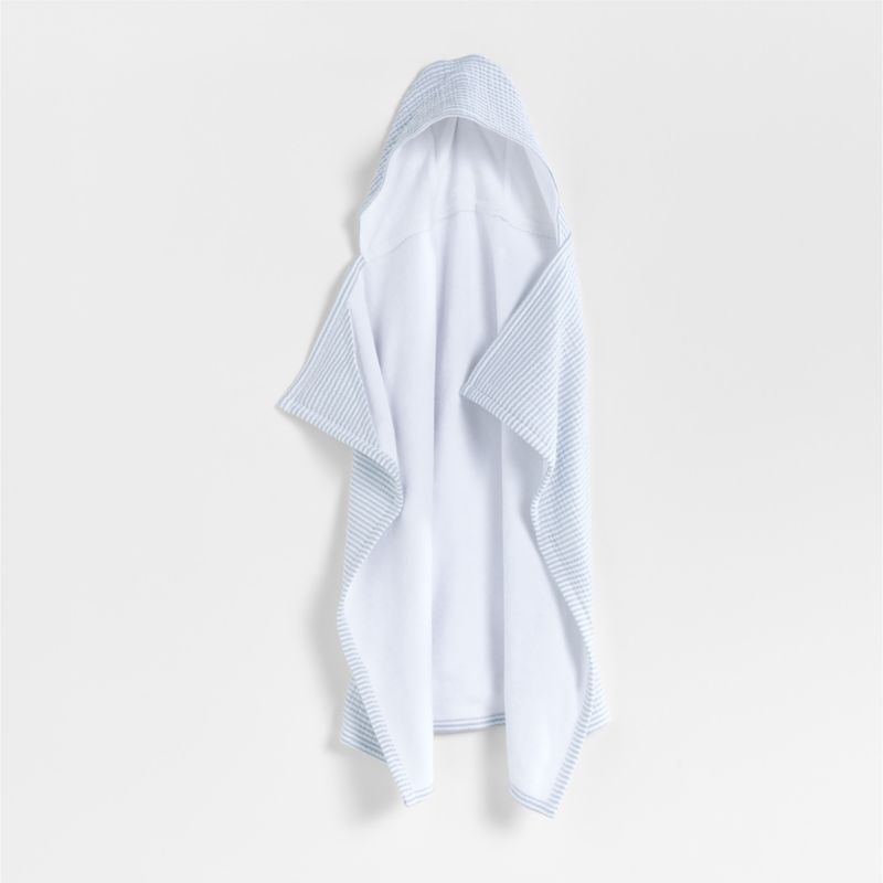 Baby's First Blue Organic Hooded Baby Towel - image 0 of 6