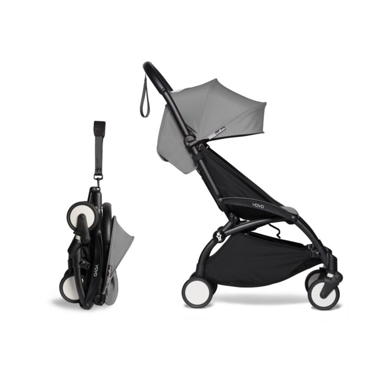 BABYZEN™ YOYO² Stroller Bundle with Black Frame & Grey 6+ Color Pack - image 2 of 6