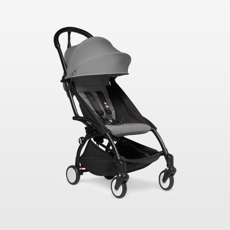 BABYZEN™ YOYO² Stroller Bundle with Black Frame & Grey 6+ Color Pack - image 0 of 6