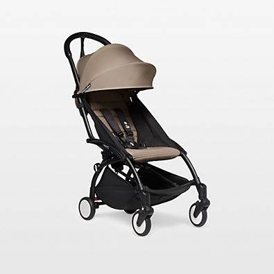 View BABYZEN™ YOYO² Stroller Bundle with Black Frame & Taupe 6+ Color Pack details