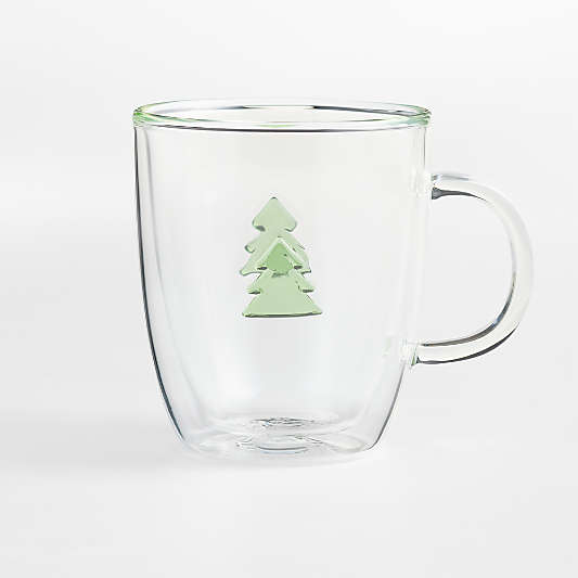 Bodum 10-oz. Green Tree Icon Double Wall Bistro Mug