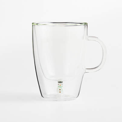 Bodum 10-oz. Snowman Icon Double Wall Bistro Mug