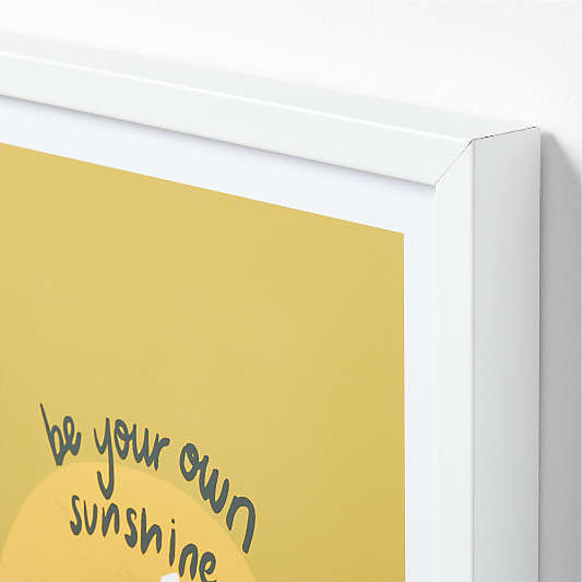 Be Your Own Sunshine Framed Wall Art Print