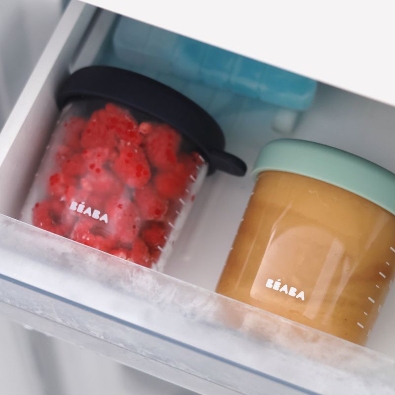 BEABA 8oz Glass Baby Food Jars, Set of 6 - image 5 of 7