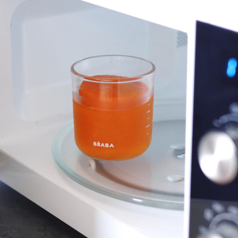 BEABA 8oz Glass Baby Food Jars, Set of 6 - image 6 of 7