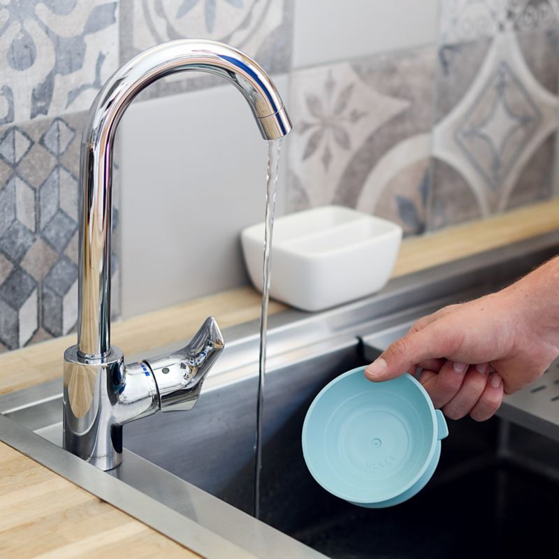 BEABA Rain Silicone and Glass Baby Meal Set - image 2 of 7