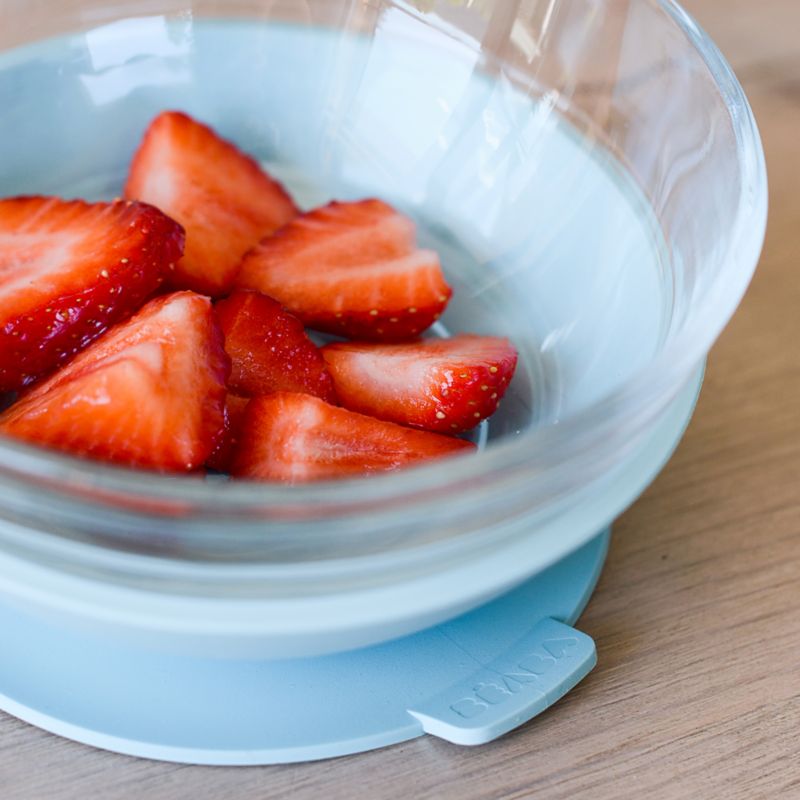BEABA Rain Silicone and Glass Baby Meal Set - image 1 of 7