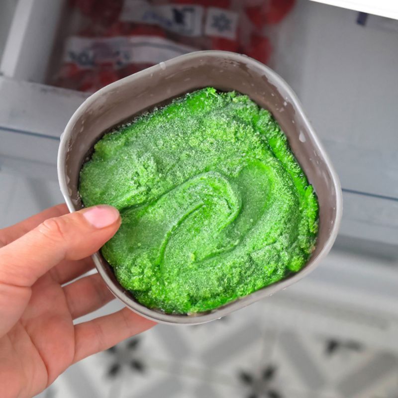 BEABA Sage Green Stainless Steel Baby Meal Set - image 3 of 5