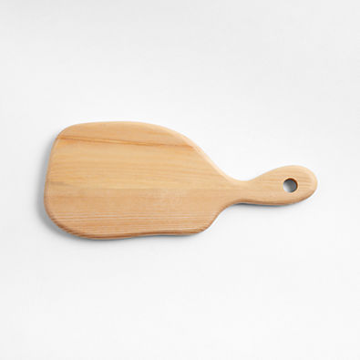 View Beacon Small Ash Wood Paddle Serve Board with Handle details