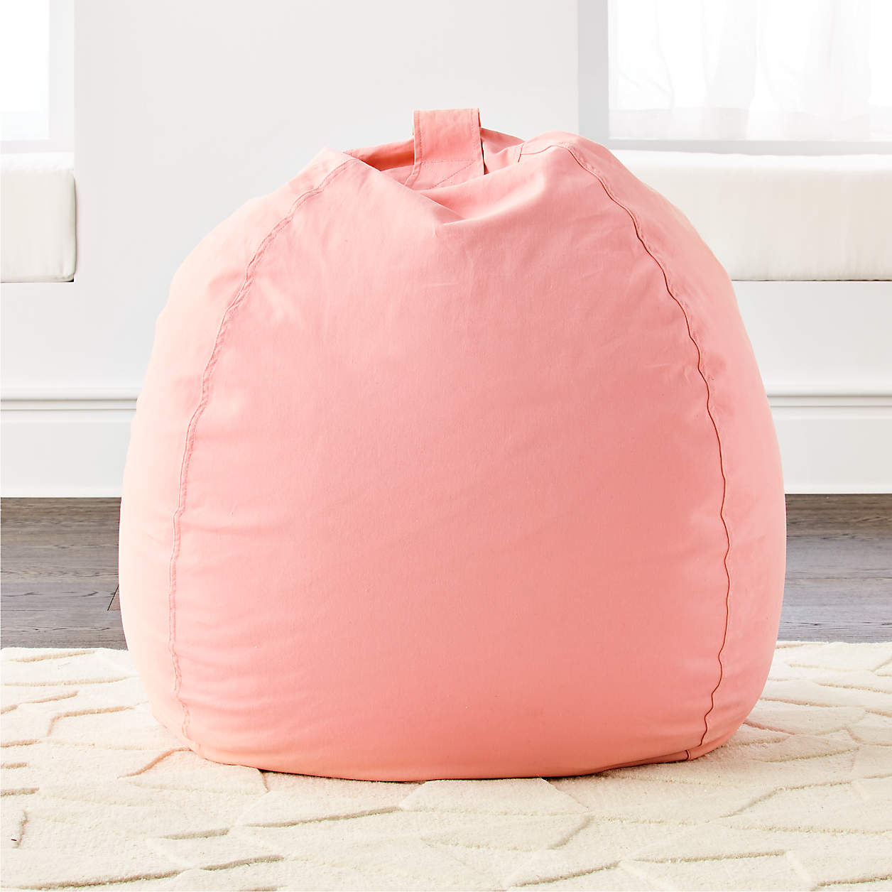 Large Pink Bean Bag Chair Crate & Kids
