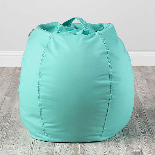 Small Light Green Bean Bag Chair Cover