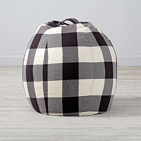 Small Buffalo Check Bean Bag Chair