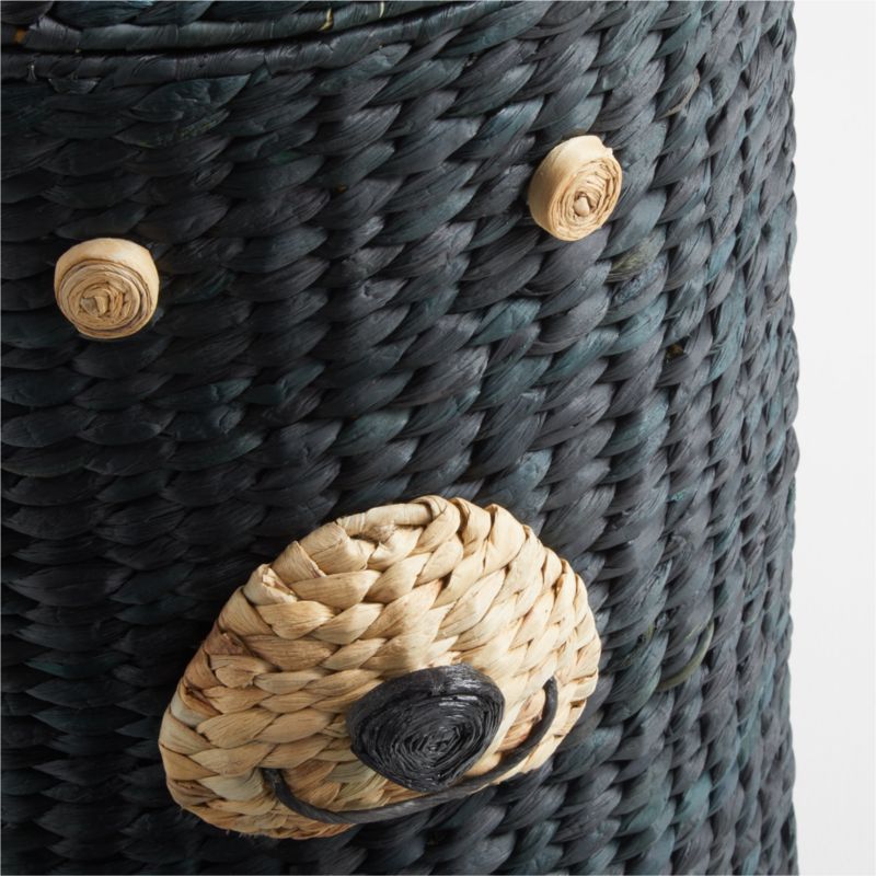 Black Bear Woven Kids Hamper with Handles - image 4 of 6