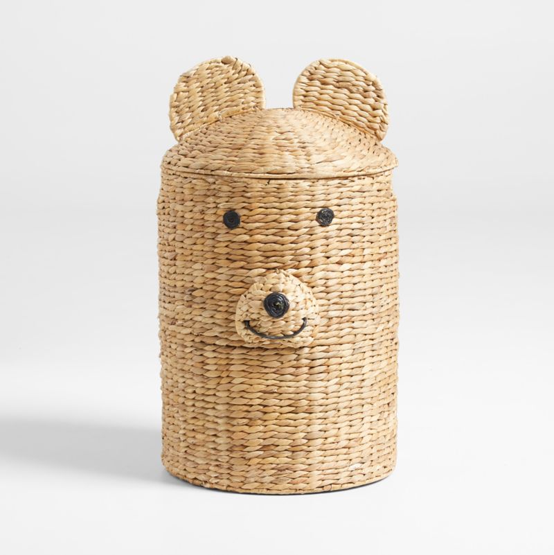 Homespun Washed Wicker Kids Extra Large Floor Storage Bin with Handles by  Leanne Ford + Reviews