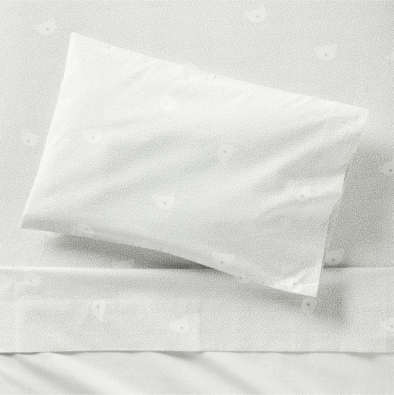 Stay Cool Bear Hug Organic Cotton Toddler Sheet Set - image 0 of 4