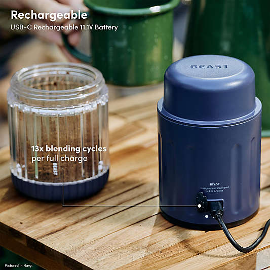 Beast GO Cordless Blender in White