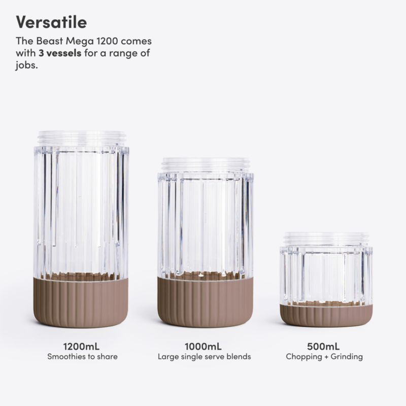 Beast ® Blender Mega 1200 Plus in Mocha - image 6 of 8