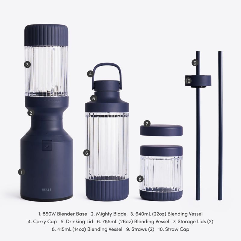 Beast ® Mighty Blender in Navy - image 2 of 7