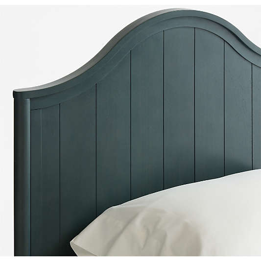 Beatrix Dyed Balsam Green Wood Kids Bed
