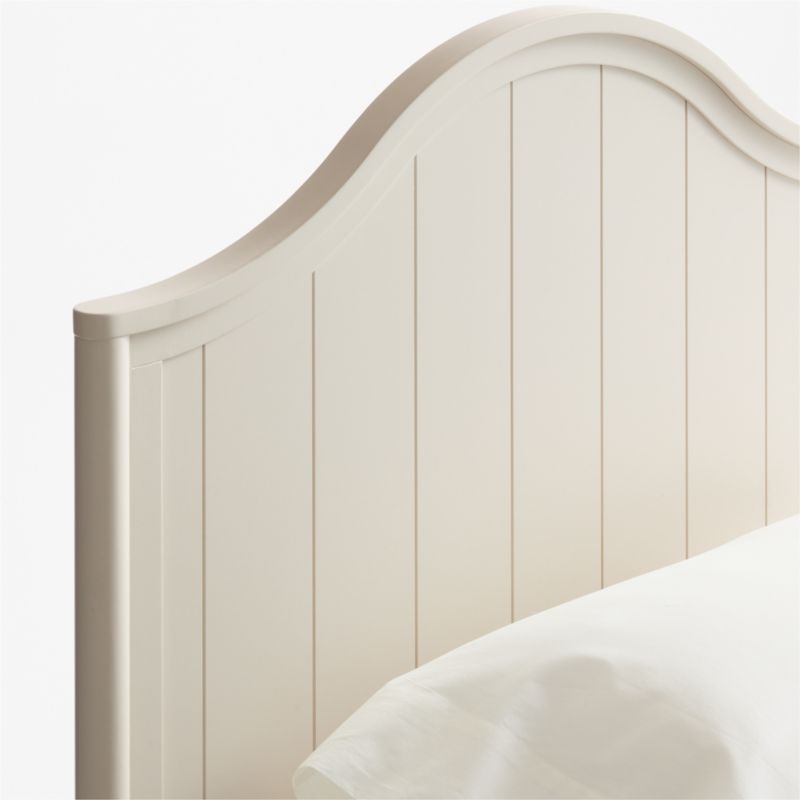Beatrix Linen Wood Kids Full Bed - image 7 of 9