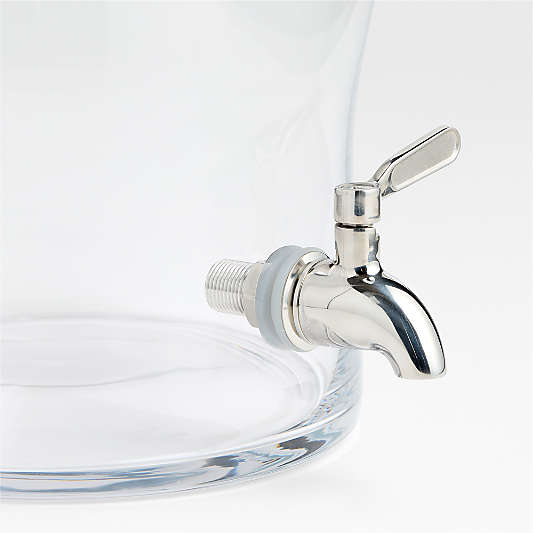 Beau 1.75-Gallon Glass Drink Dispenser