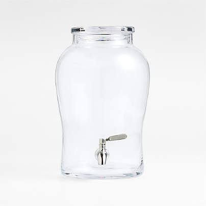 Beau 1.75-Gallon Glass Drink Dispenser