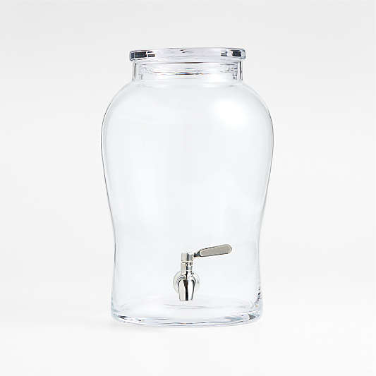 Beau 1.75-Gallon Glass Drink Dispenser