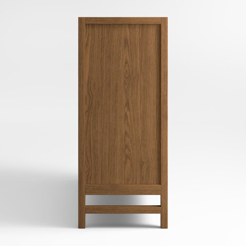 Beau Medium Brown Oak Wood 6-Cube Kids Bookcase - image 3 of 5