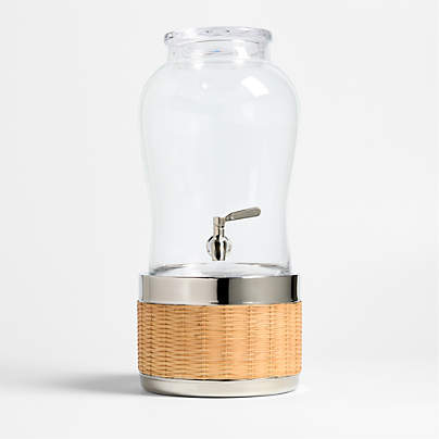 Beau 1.75-Gallon Drink Dispenser with Amici Stand Set