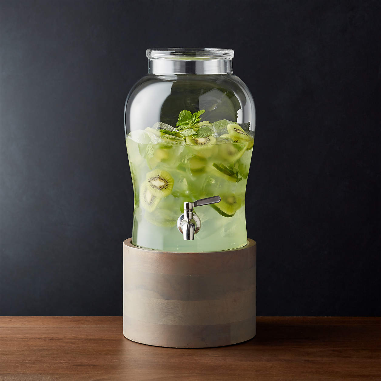 Beau Drink Dispenser with Bash Stand
