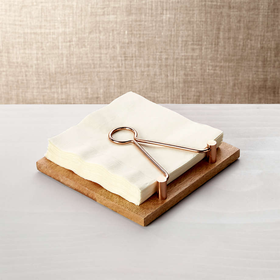 Beck Napkin Holder + Reviews Crate & Barrel