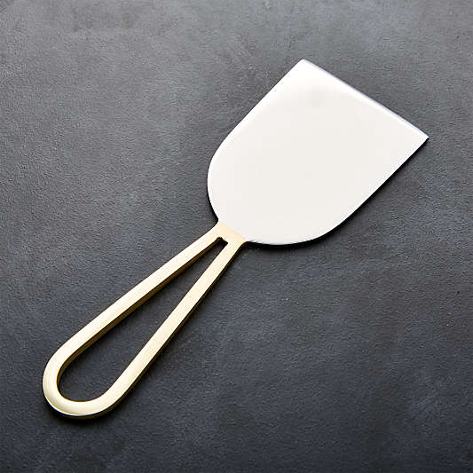 Beck Gold Wedge Cheese Knife