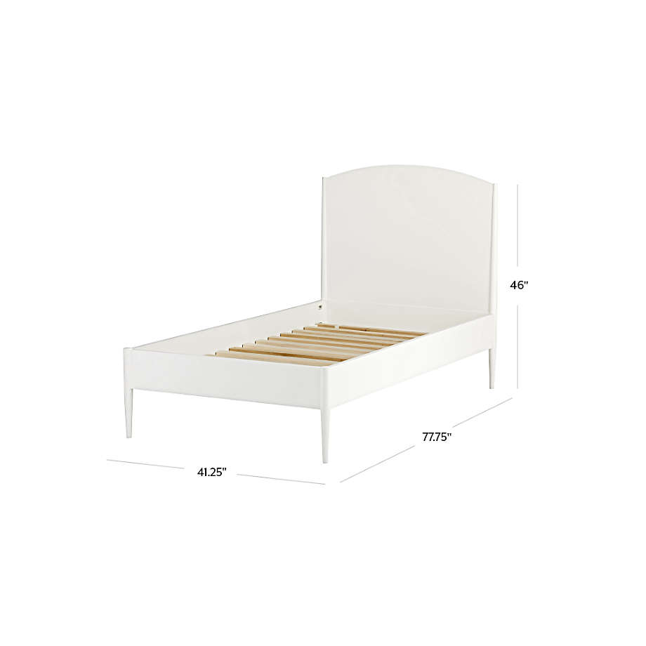 View Hampshire Natural Brown Wood Arched Kids Bed - image 2 of 8