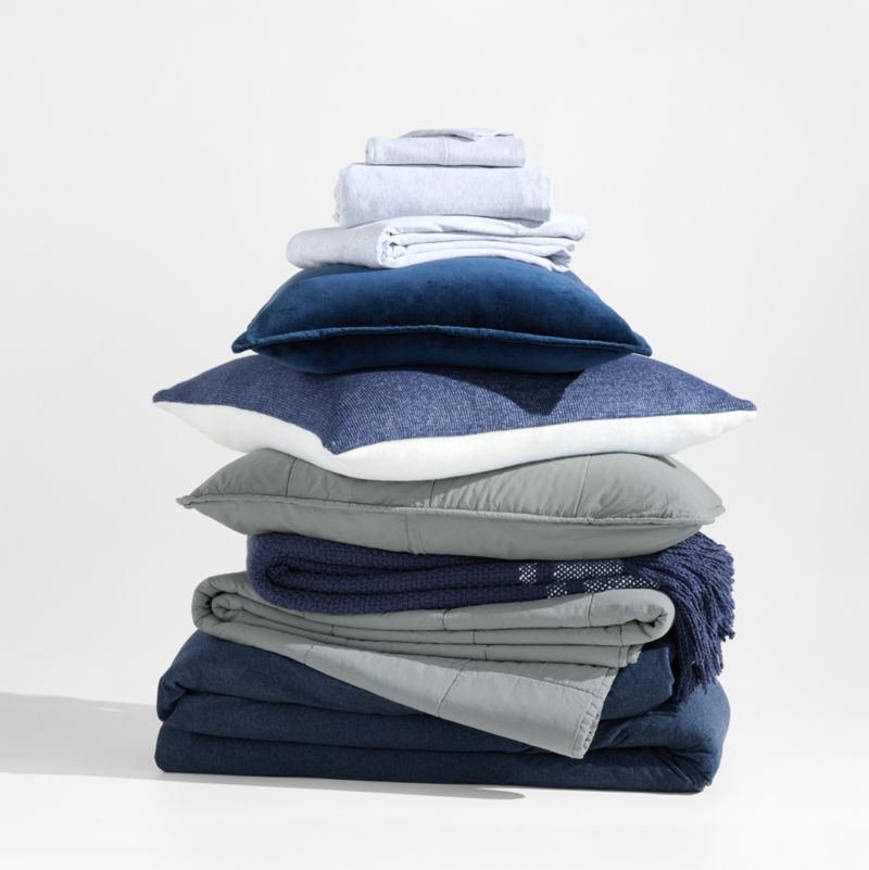 Blue Dorm Bedding Bundle Crate & Barrel Canada