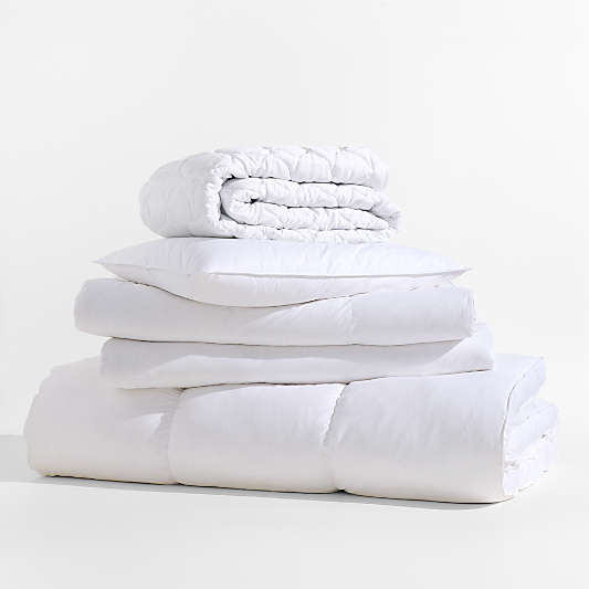 Down Bedding Inserts Dorm Bundle