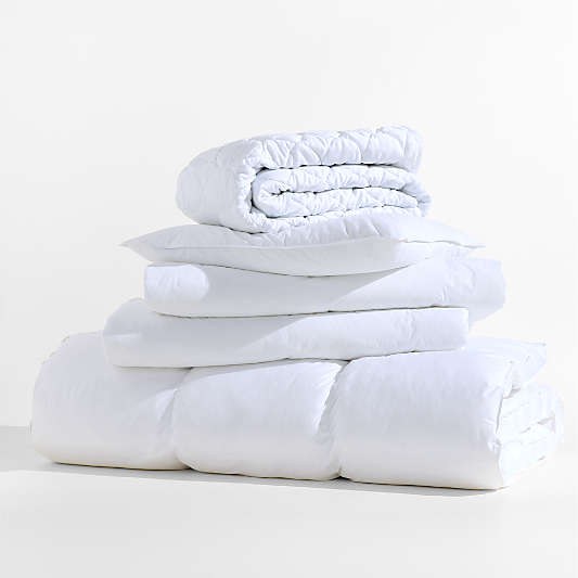 Hypoallergenic Bedding Inserts Dorm Bundle