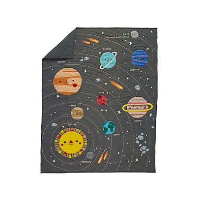 solar system baby bedding