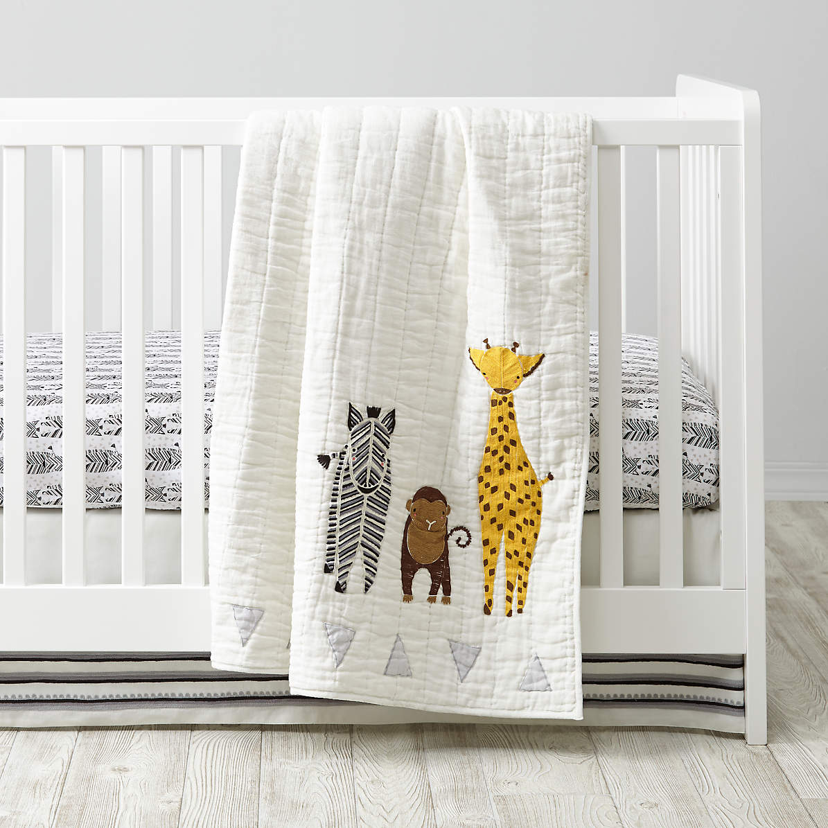 safari crib bedding boy