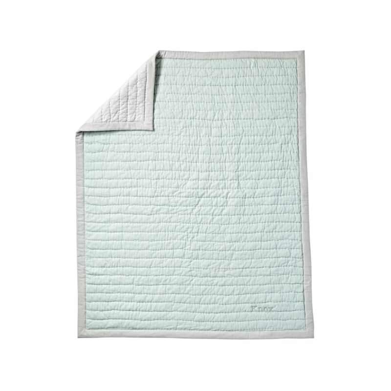 Mint Cotton Quilt - image 1 of 2