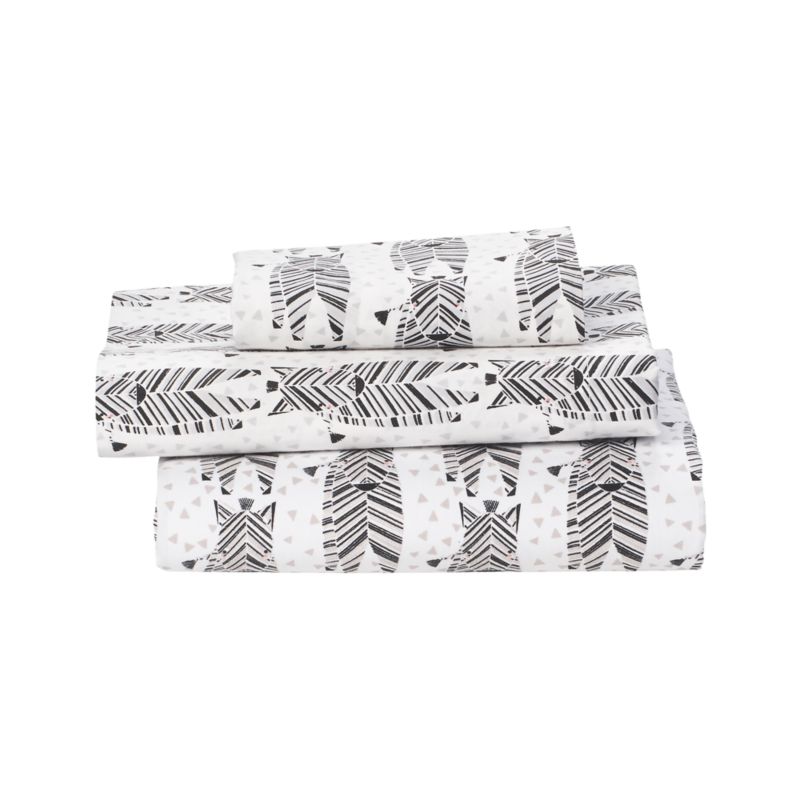 Safari Zebra Toddler Sheet Set - image 8 of 9