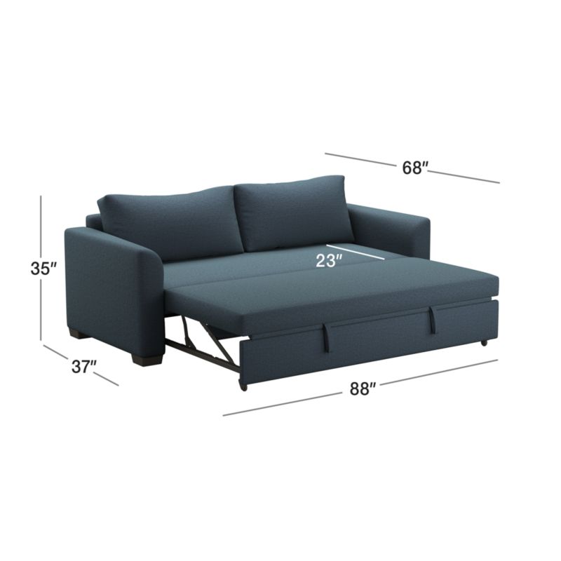 View Bedford Full Trundle Sleeper Sofa - image 3 of 11