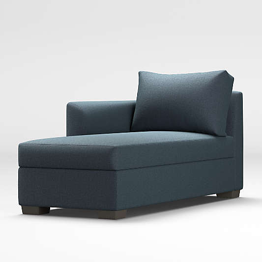 Bedford Left-Arm Storage Chaise Lounge Sectional Piece