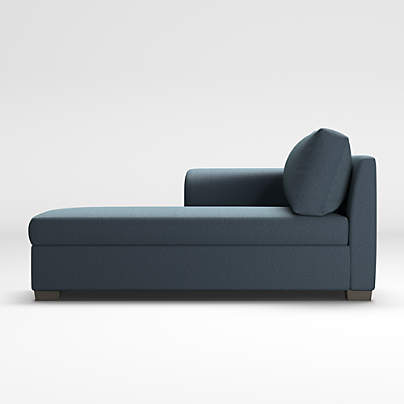 Bedford Left-Arm Chaise with Storage