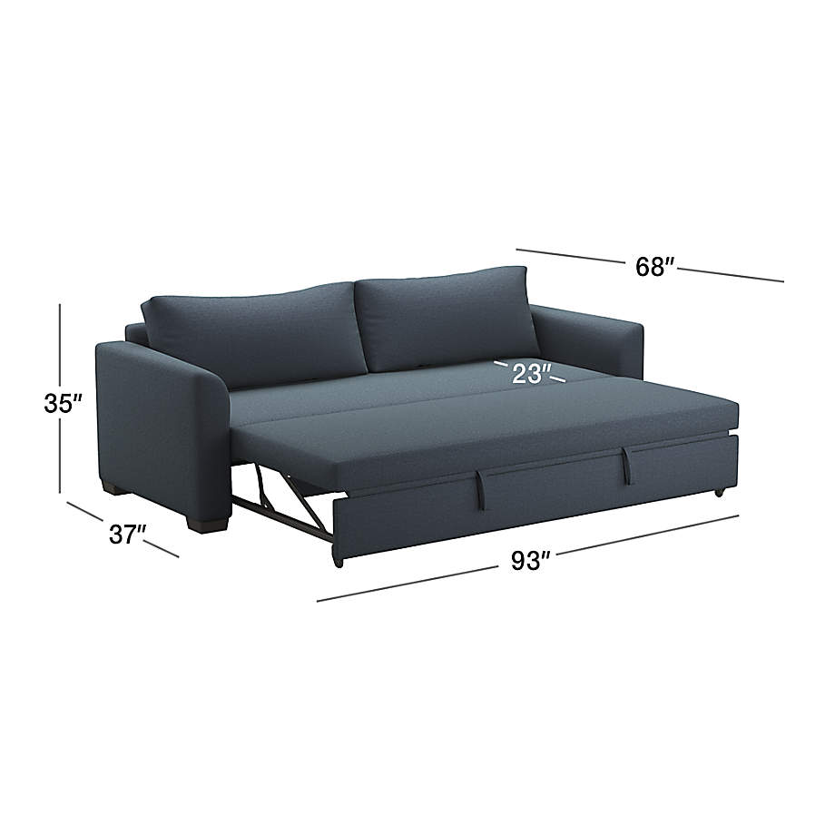 Trundle shop couch queen
