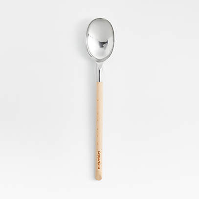 Crate & Barrel Beechwood and Stainless Steel Spoon + Reviews