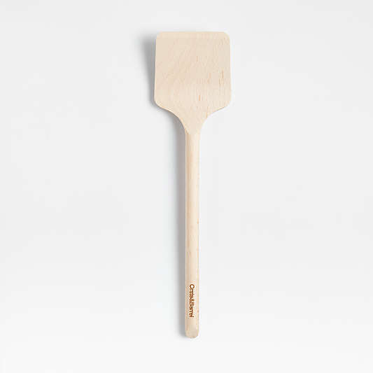 Crate & Barrel Beechwood Solid Turner