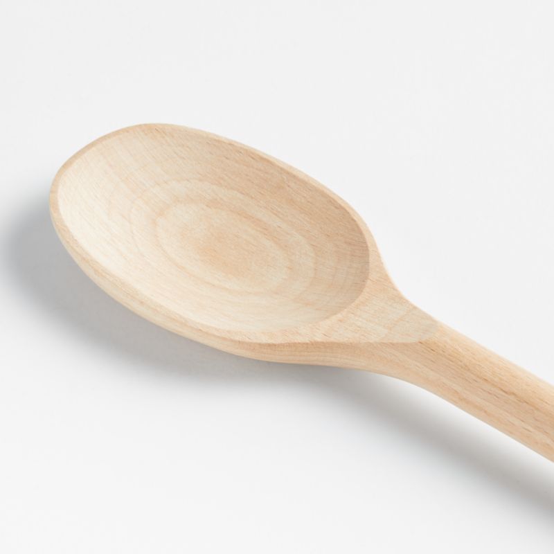 Crate & Barrel Beechwood Spoon - image 2 of 5