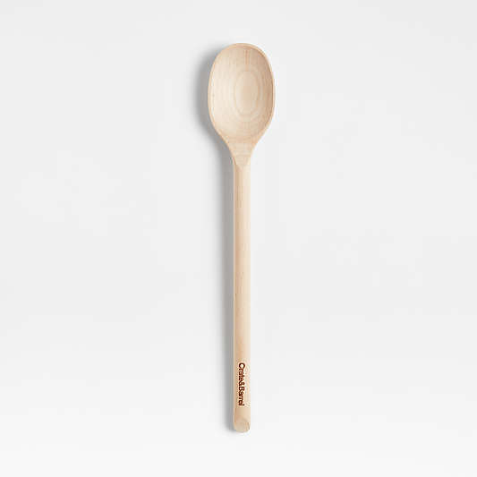 Crate & Barrel Beechwood Spoon