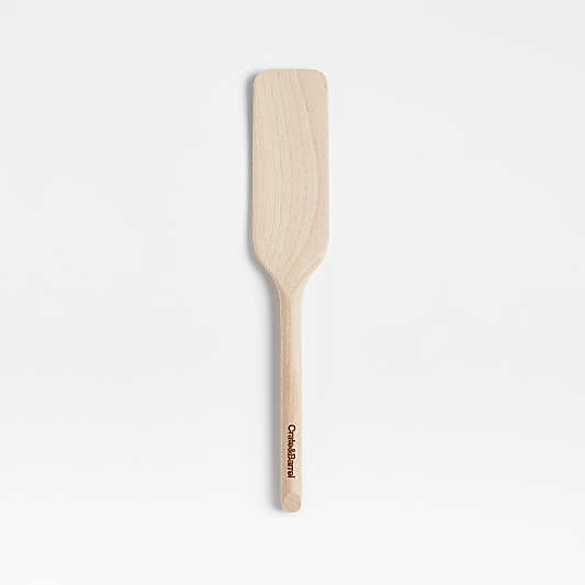 Crate & Barrel Beechwood Spurtle Turner